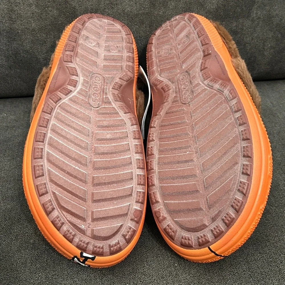 Crocs South Park Kenny Classic Lined Clog Mens 11 Orange Fur Slip On 211499-90H